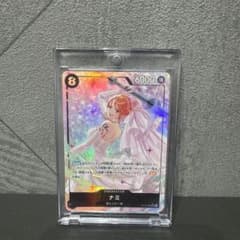 ワンピースカード ナミ SR パラレル 神の島の冒険 OP15-086 美品