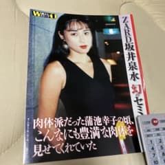 ZARD坂井泉水の超セクシー袋とじ❤️未開封美品‼️2007年雑誌