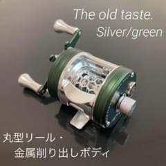 【新品】渓流ベイトリール 丸型リール トラウト用 ブラック／グリーン 新品】渓流ベイトリール 丸型リール トラウト用 ブラック