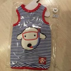 タンクトップ　夏　犬　服のサムネイル