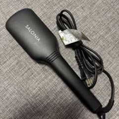 SALONIA ストレートヒートブラシ 本体 ブラックのサムネイル
