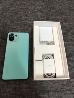 Mi 11 Lite 5G　MintGreen ガラスフィルム貼り替え済のサムネイル