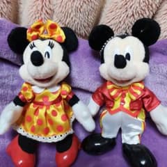 ファンダフルディズニーミッキー ミニー ぬいぐるみバッジのサムネイル