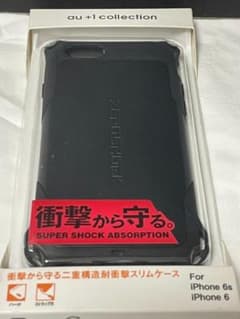 iPhone 6s 6 ケース　ZEROSHOCK ブラックのサムネイル