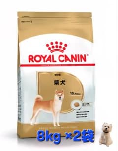  CANIN 柴犬用ドライフード 16kgセット ロイヤルカナン 柴犬 成犬用 ドライフード 16kg(8kg×2袋) - メルカリ