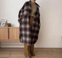 nokcha ノクチャ　check long jkのサムネイル