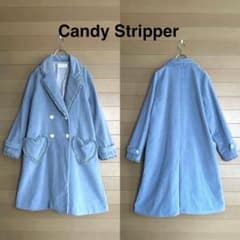 Candy Stripper フリル ハートポケット コート 夢かわ ロリータ - メルカリ