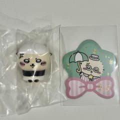 ちいかわ ラーメン 豚 ソフビ ラッコ ちいかわぽけっと 1.5周年記念カードのサムネイル
