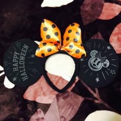 ディズニー ミニーマウス ハロウィン仕様 耳カチューシャのサムネイル