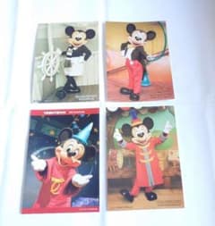 ラスト!!【ブラックライト】　ポストカード　ディズニー　ミッキー　乱交 ヴィンテージ オリジナル 1970 年代 ディズニー キャラクター 乱