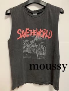 moussy マウジー　ダメージTシャツ　ノースリーブ　タンクトップのサムネイル