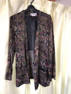 せっきー様専用！古着 花柄 ジャケットのサムネイル
