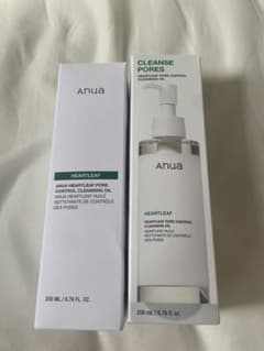 【新品未開封】ANUA アヌア ドクダミ クレンジングオイル 200ml×2本のサムネイル
