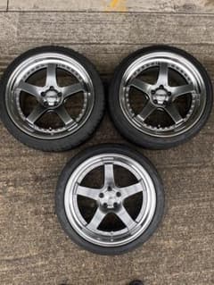 SSR SP4 18インチ 8.5J＋43 pcd100 5穴3本セットのサムネイル