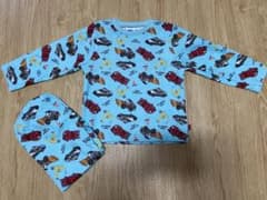 トミカ　パジャマ　腹巻のサムネイル