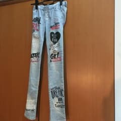 ★ほしきあ様専用★ピンクラテ　スキニージーンズ　160 ティーンズのサムネイル