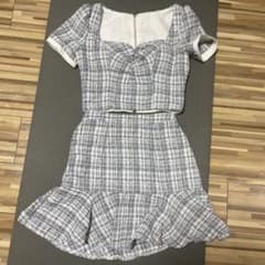【JEWELS】セットアップ ツイードドレスのサムネイル