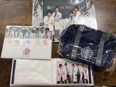 【新品】嵐のワクワク学校グッズ4点セット　ミニバック　ノート　しおり　アルバムのサムネイル