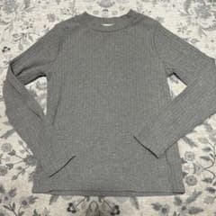 LOWRYS FARM グレー ニットトップスのサムネイル