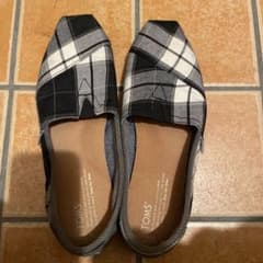 TOMS  チェック柄　シューズのサムネイル