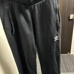adidas トレフォイルロゴ ジャージパンツ ブラックのサムネイル