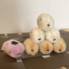 카피바라 씨 [치비 푹신 마스코트] 3 점 세트 [중고]