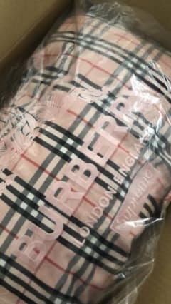 短期出品　Supreme Burberry Down Puffer jacketのサムネイル