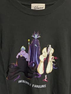 Villains ロンT ディズニー マレフィセント クルエラ アースラ 黒のサムネイル