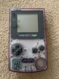 GAME BOY COLOR クリアパープル 本体とゲームのサムネイル