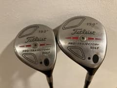 ✔️Titleist 【19度 15度】904F フェアウェイウッド タイトリスト
