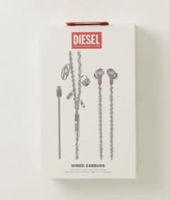 最安値 新品・未使用 DIESEL チェーンデザイン 有線イヤホン - メルカリ