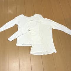 FIBER HEAT 長袖インナー 150cm 2枚組　しまむら　まとめ売りのサムネイル