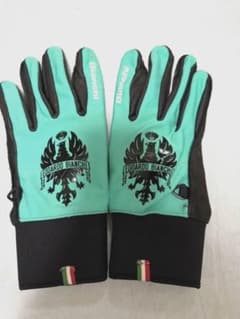 Bianchi ビアンキ サイクルグローブ レディース ターコイズ/ブラックのサムネイル
