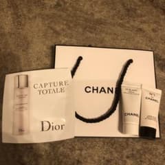 Dior CHANEL スキンケア サンプルセットのサムネイル
