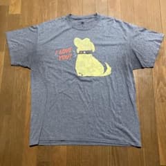US古着】Disney Pixar Dug Tシャツ グレー XLのサムネイル