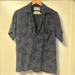 TWO PALMS アロハシャツ ネイビー　シャツ URBAN RESEARCHのサムネイル