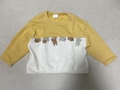 t*o様 動物プリント 長袖トレーナーのサムネイル