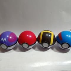 포켓몬 겟 컬렉션즈 볼 4개 세트 별매할 수 없습니다