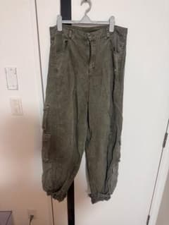 adidas adileniumシーズン2 カーゴパンツ カーキ 33inch - メルカリ