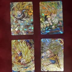 ドラゴンボールヒーローズ 旧弾カードセット バラ売り不可❗️ ドラゴンボールヒーローズ 旧弾 4枚セット - メルカリ