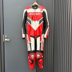 DUCATI ドゥカティ CORSE レーシングスーツ ツナギ XXL レザー - メルカリ