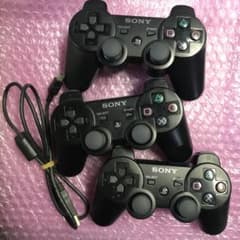 PS3 コントローラー　ブラック　黒　純正品　SONYのサムネイル