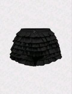 SHEIN グラマー ギャザー ミニショーツのサムネイル
