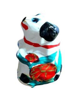 郷土玩具 香川 高松張子 犬まい 作者:宮内フサ - メルカリ