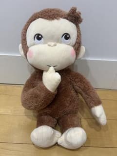 おさるのジョージ 赤いほっぺＬＬぬいぐるみ　あまえんぼう 全1種 【新品】