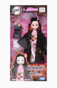 リカちゃん ドール 鬼滅の刃 竈門禰豆子 × リカちゃん　新品未開封のサムネイル