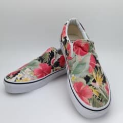 30516 vans バンズ　スリッポン　花柄　23.5cmのサムネイル