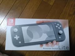 Nintendo Switch Lite 本体 グレー 新品未開封のサムネイル
