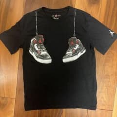 JORDAN Tシャツ ブラック　即日配送okのサムネイル