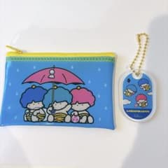 サンリオ　アクリルキーホルダー　フラットポーチ　ゴロピカドンのサムネイル